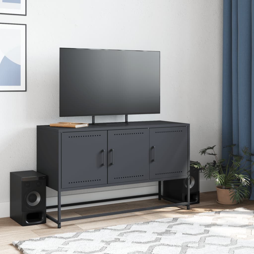 TV Cabinet Anthracite 100.5x39x60.5 cm Steel