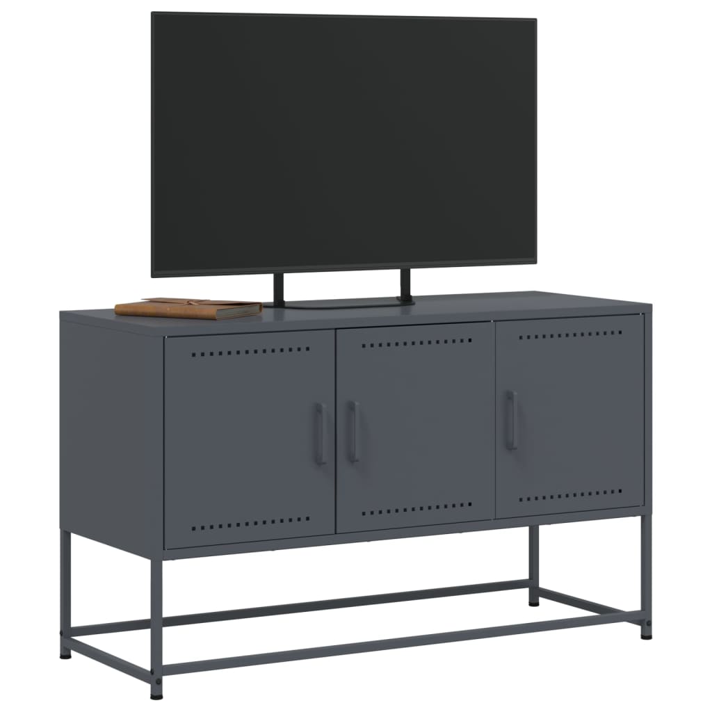 TV Cabinet Anthracite 100.5x39x60.5 cm Steel