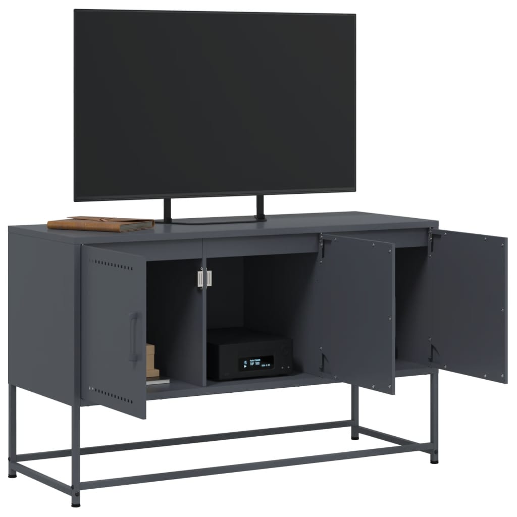 TV Cabinet Anthracite 100.5x39x60.5 cm Steel