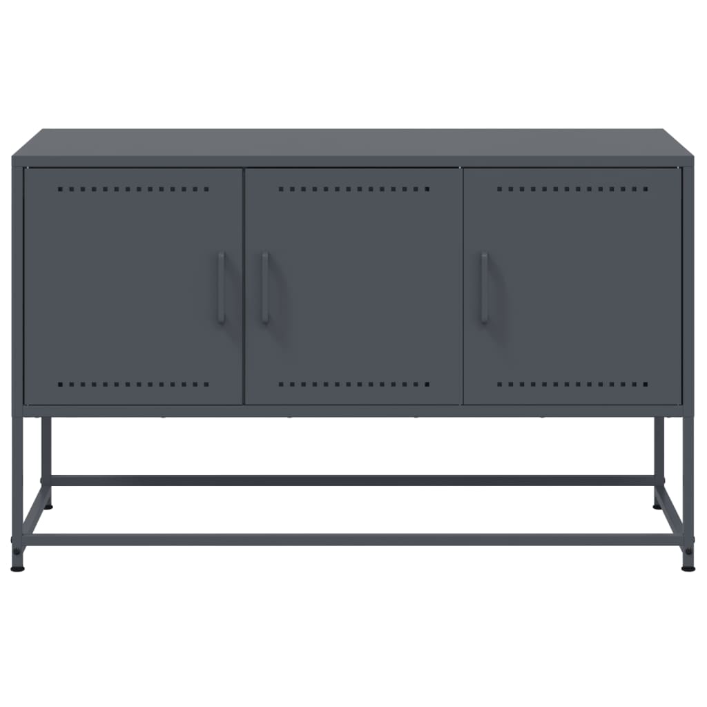 TV Cabinet Anthracite 100.5x39x60.5 cm Steel
