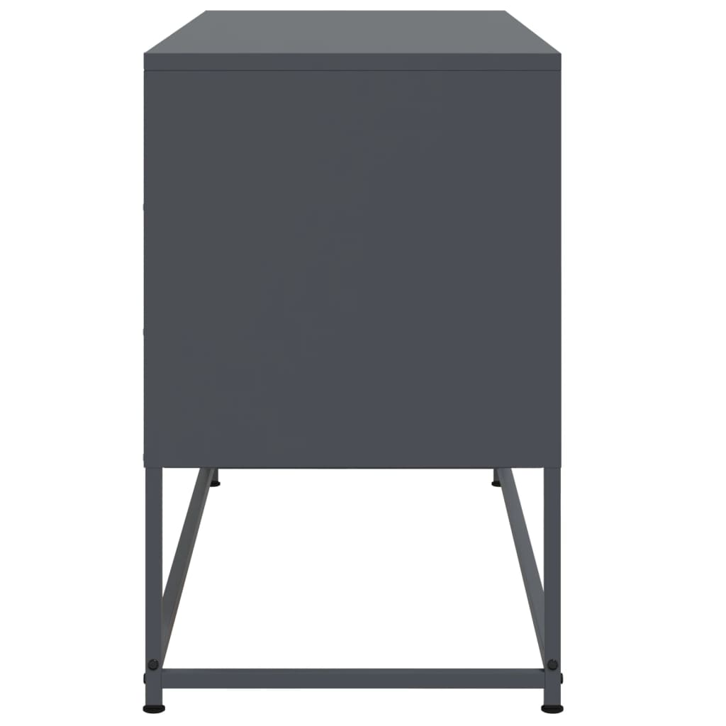 TV Cabinet Anthracite 100.5x39x60.5 cm Steel
