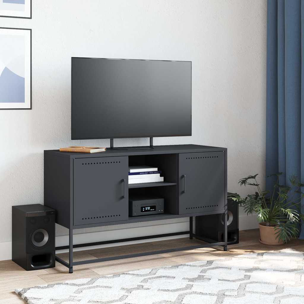 TV Cabinet Anthracite 100.5x39x60.5 cm Steel