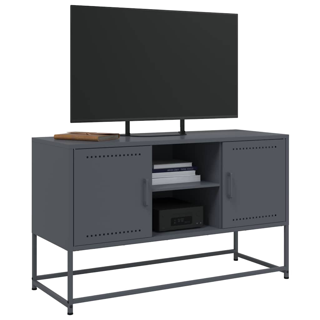TV Cabinet Anthracite 100.5x39x60.5 cm Steel