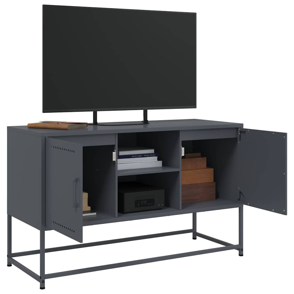 TV Cabinet Anthracite 100.5x39x60.5 cm Steel