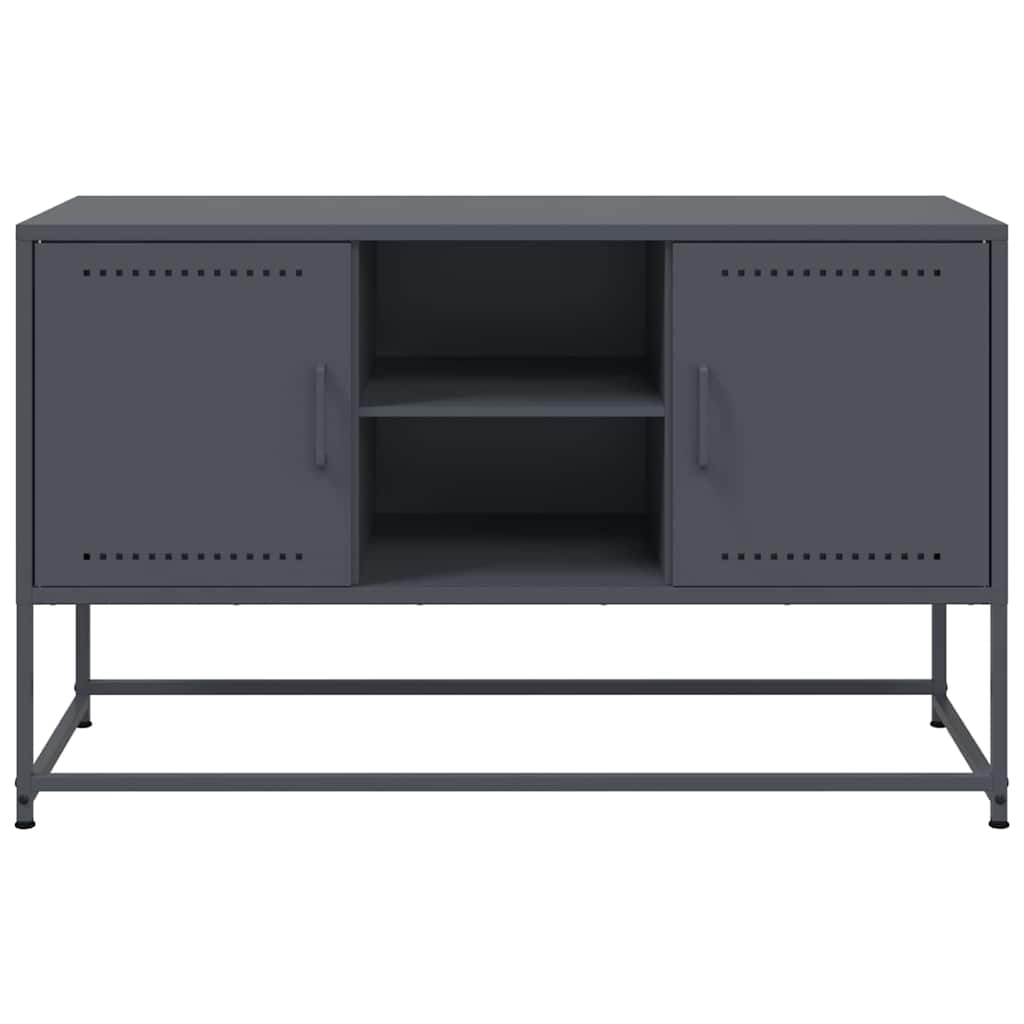 TV Cabinet Anthracite 100.5x39x60.5 cm Steel
