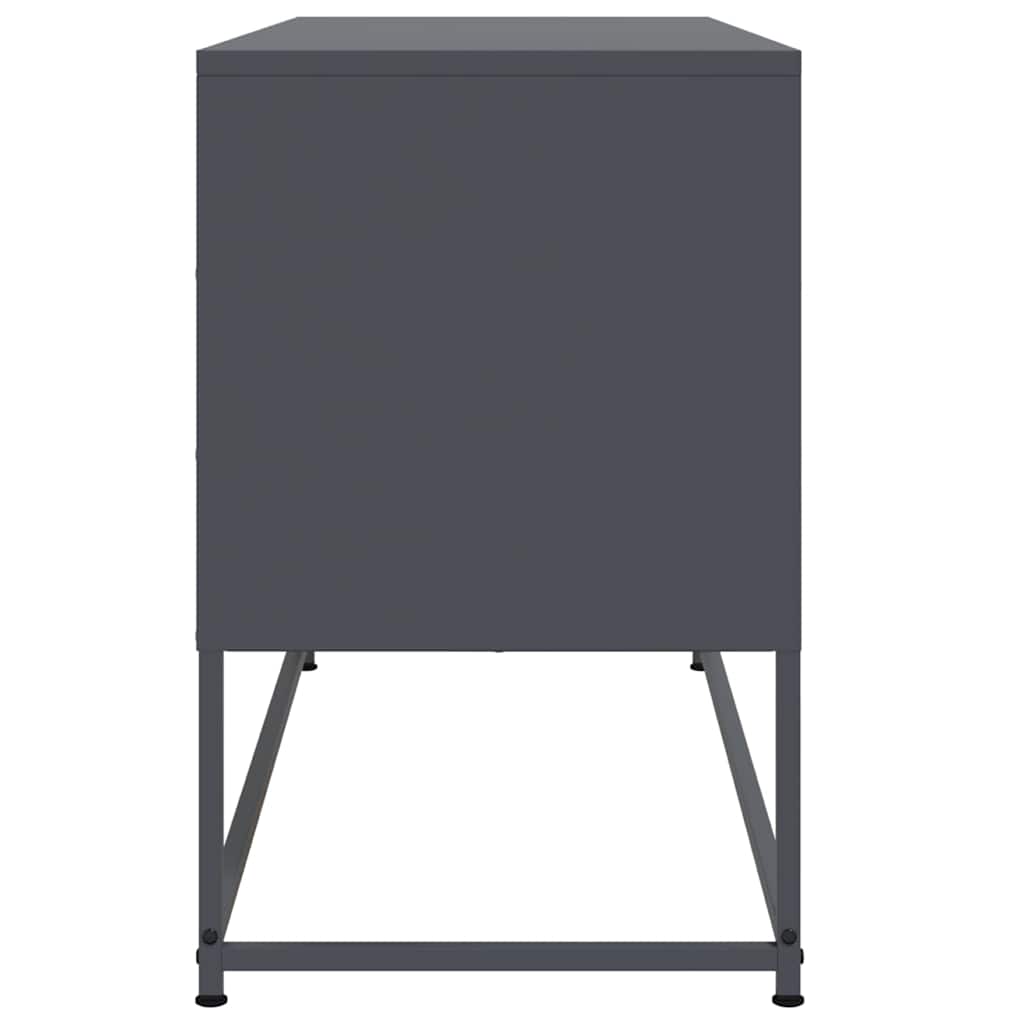 TV Cabinet Anthracite 100.5x39x60.5 cm Steel