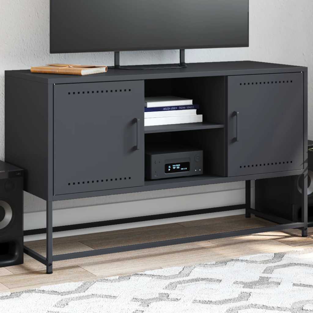TV Cabinet Anthracite 100.5x39x60.5 cm Steel