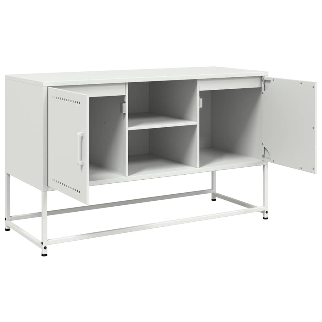 TV Cabinet White 100.5x39x60.5 cm Steel