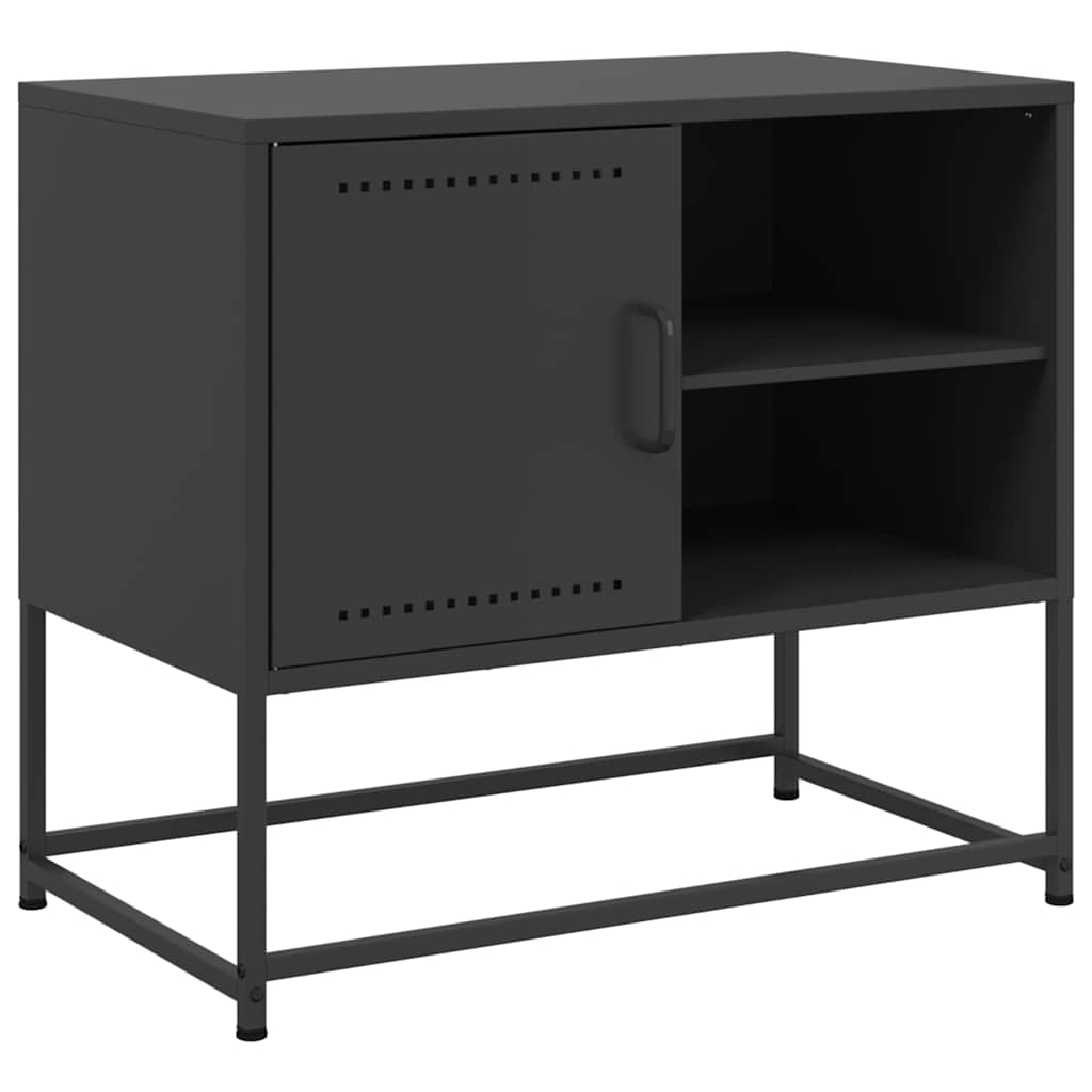 TV Cabinet Black 68x39x60.5 cm Steel