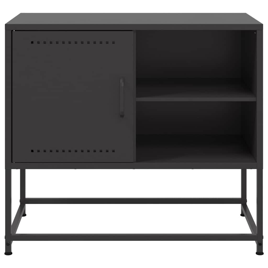 TV Cabinet Black 68x39x60.5 cm Steel