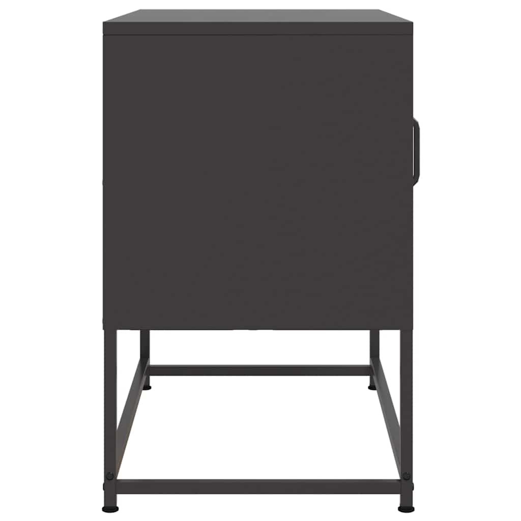 TV Cabinet Black 68x39x60.5 cm Steel
