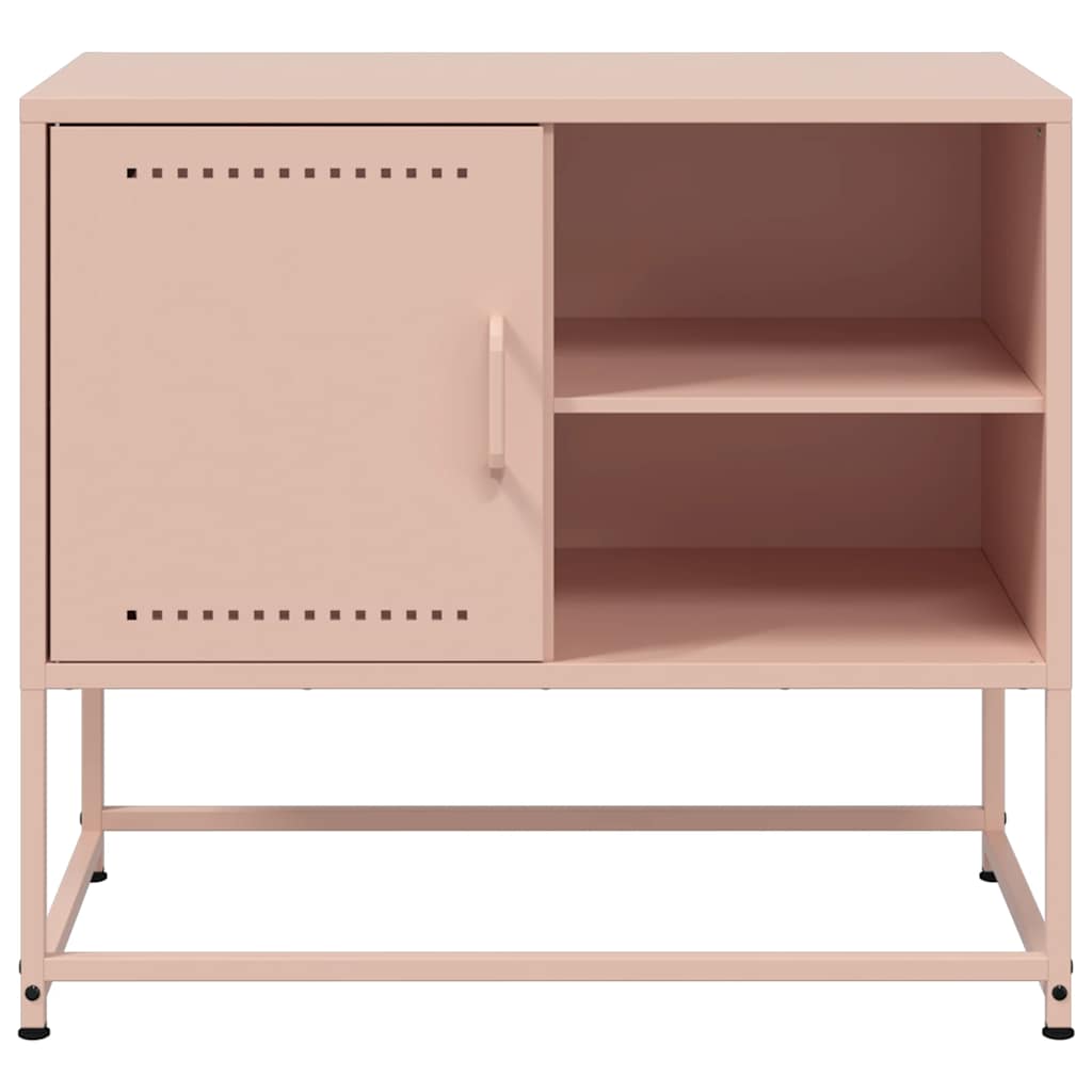 TV Cabinet Pink 68x39x60.5 cm Steel