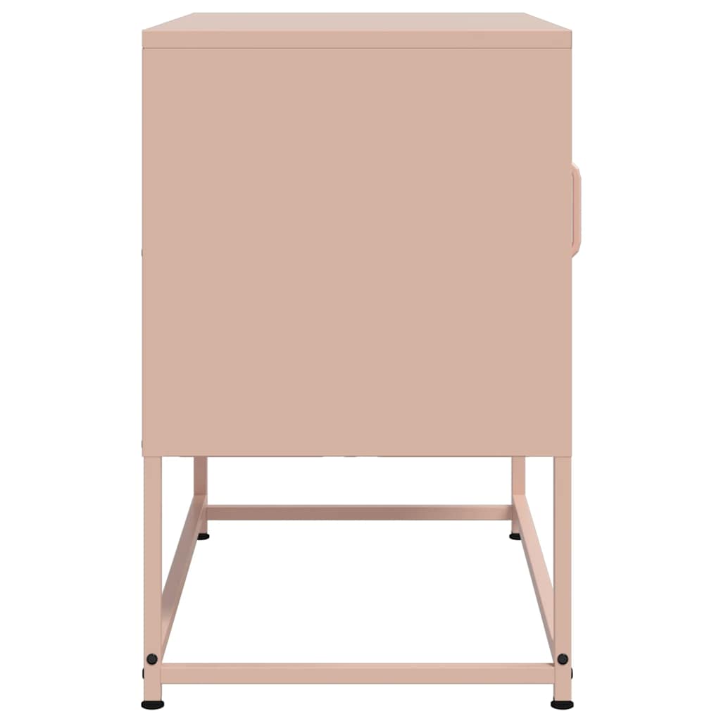 TV Cabinet Pink 68x39x60.5 cm Steel
