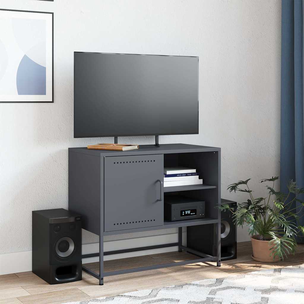 TV Cabinet Anthracite 68x39x60.5 cm Steel