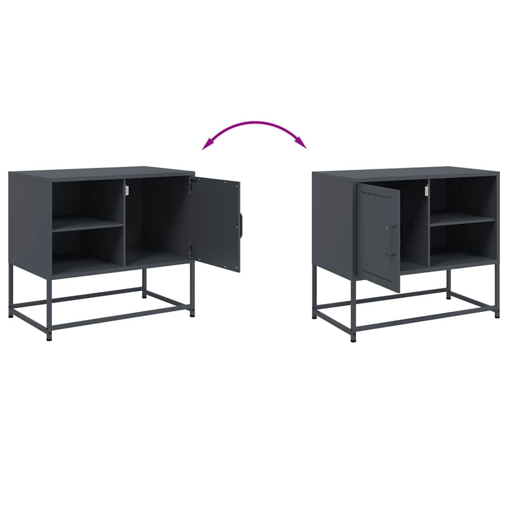 TV Cabinet Anthracite 68x39x60.5 cm Steel