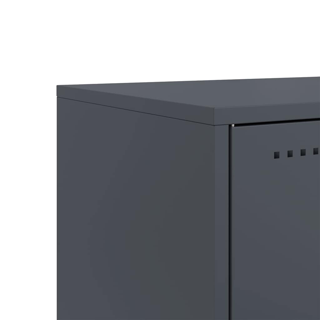 TV Cabinet Anthracite 68x39x60.5 cm Steel
