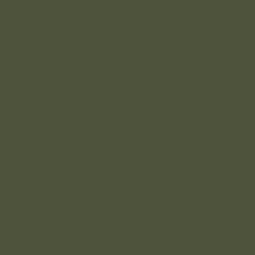 Olive Green Steel Bedside Cabinet - 36x39x78 cm