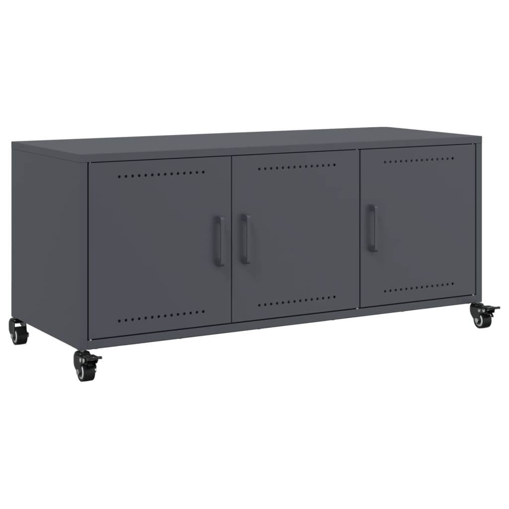 TV Cabinet Anthracite 100.5x39x43.5 cm Steel