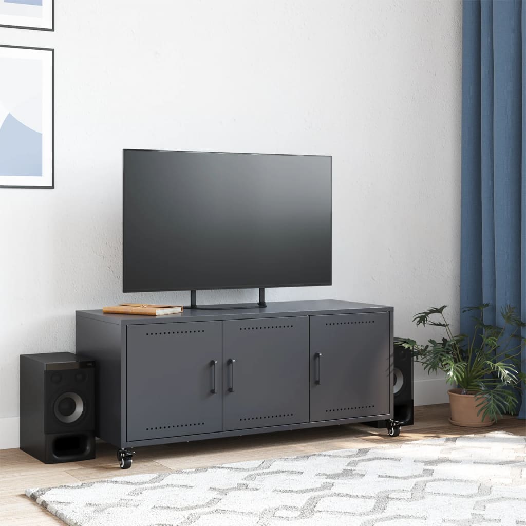 TV Cabinet Anthracite 100.5x39x43.5 cm Steel