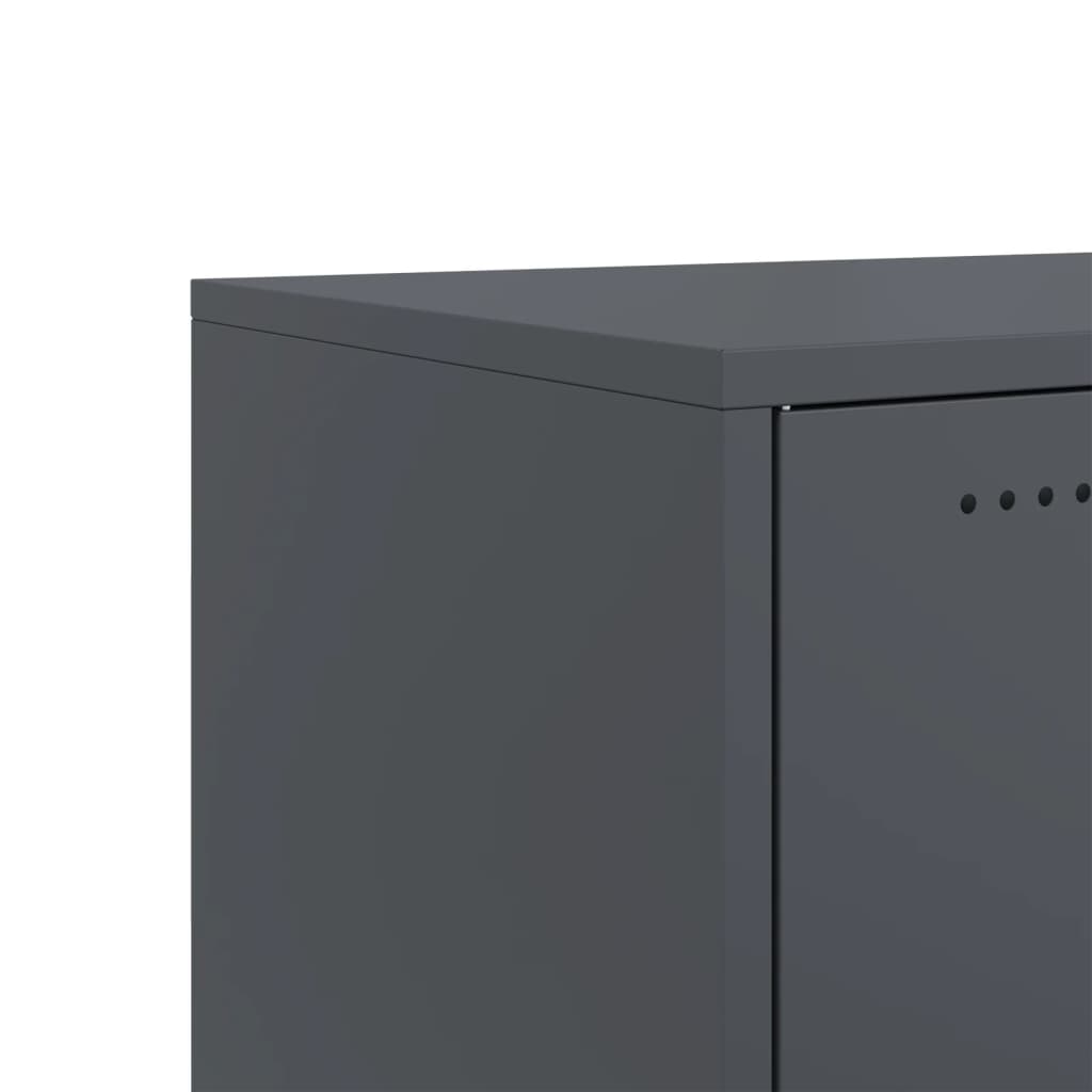 TV Cabinet Anthracite 100.5x39x43.5 cm Steel
