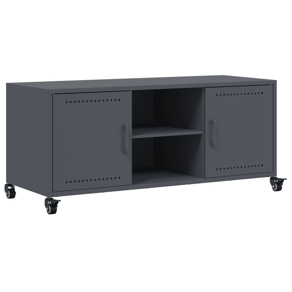 TV Cabinet Anthracite 100.5x39x43.5 cm Steel