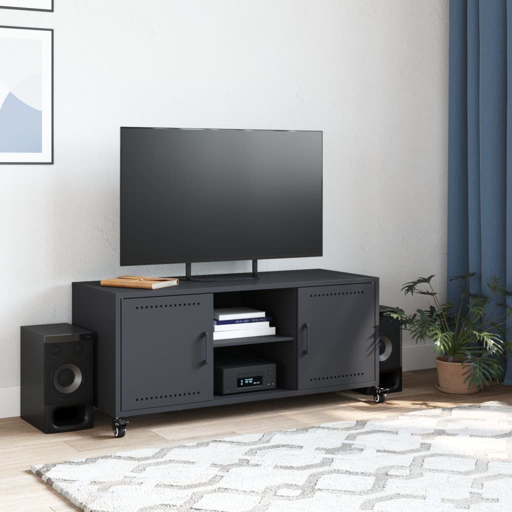 TV Cabinet Anthracite 100.5x39x43.5 cm Steel