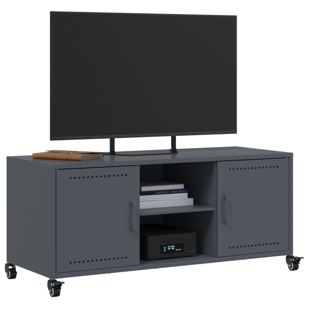 TV Cabinet Anthracite 100.5x39x43.5 cm Steel