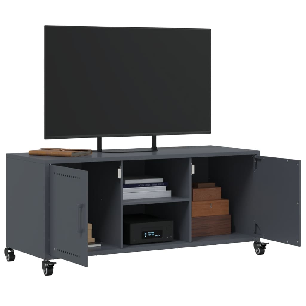 TV Cabinet Anthracite 100.5x39x43.5 cm Steel