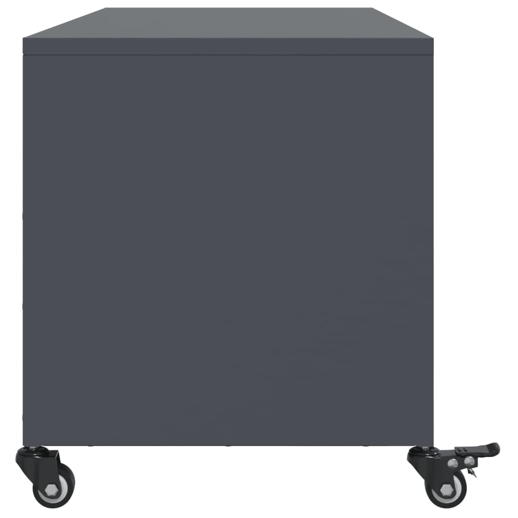 TV Cabinet Anthracite 100.5x39x43.5 cm Steel