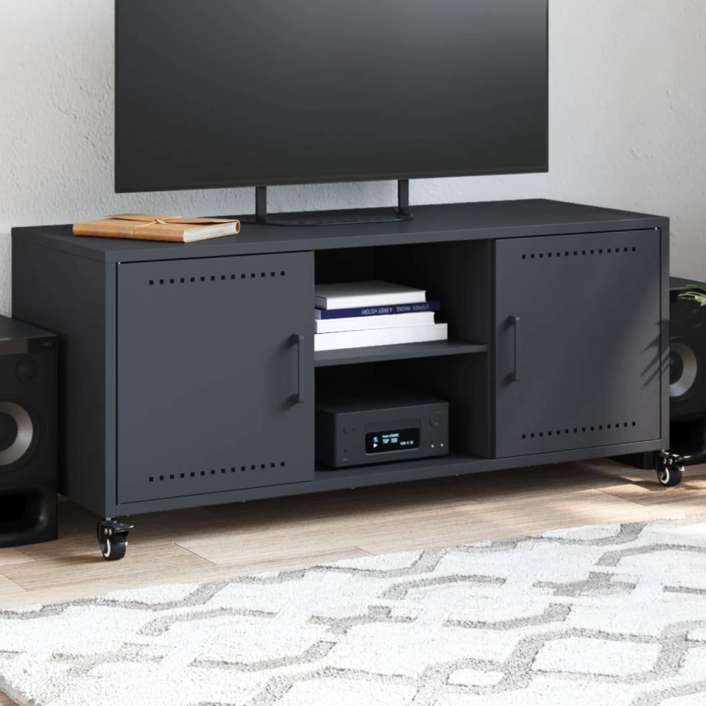 TV Cabinet Anthracite 100.5x39x43.5 cm Steel