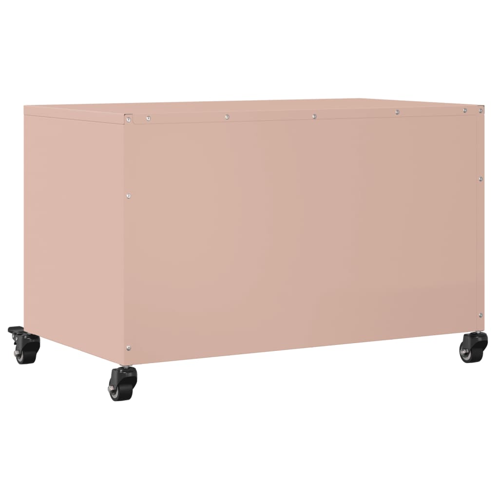 TV Cabinet Pink 68x39x43.5 cm Steel