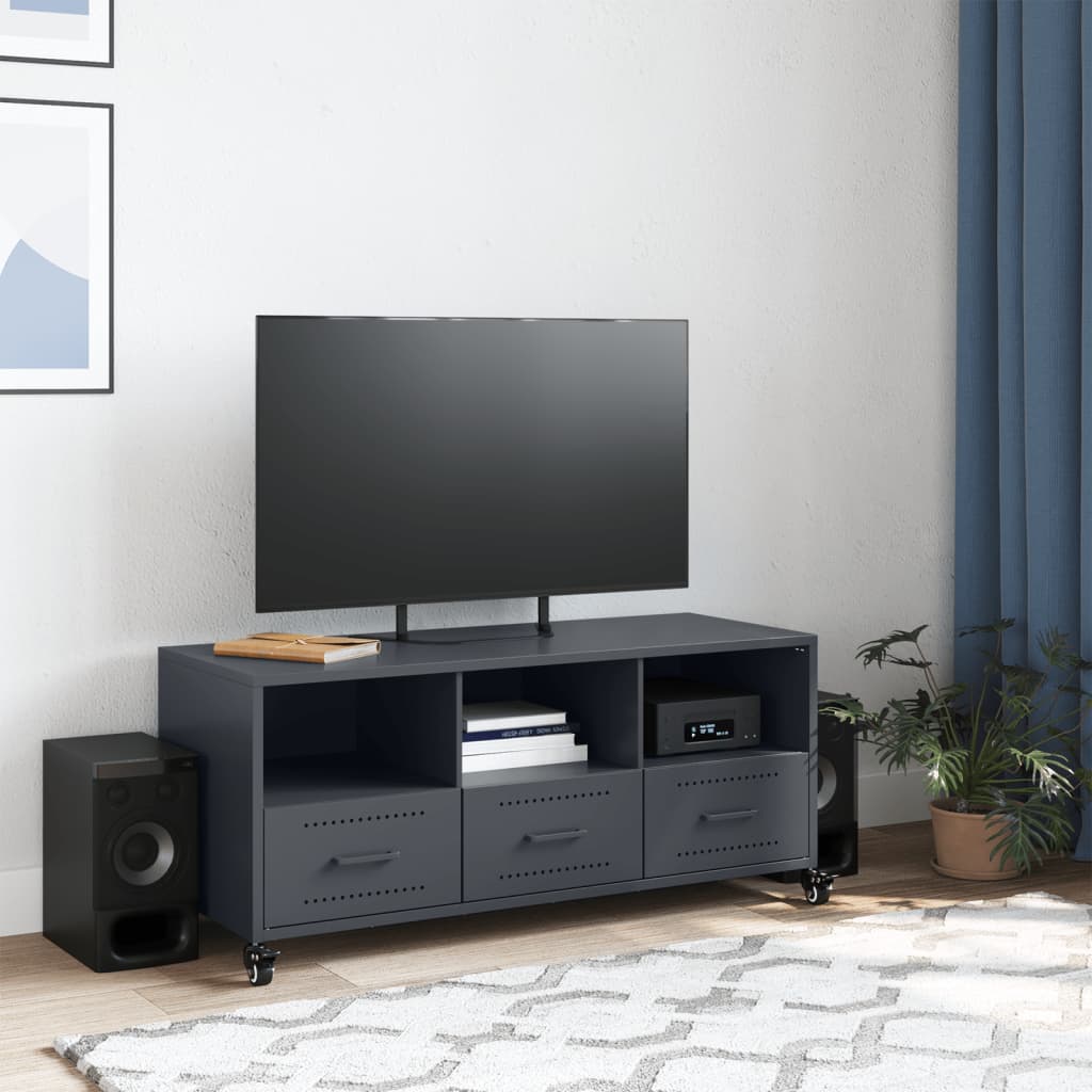 TV Cabinet Anthracite 100.5x39x43.5 cm Steel