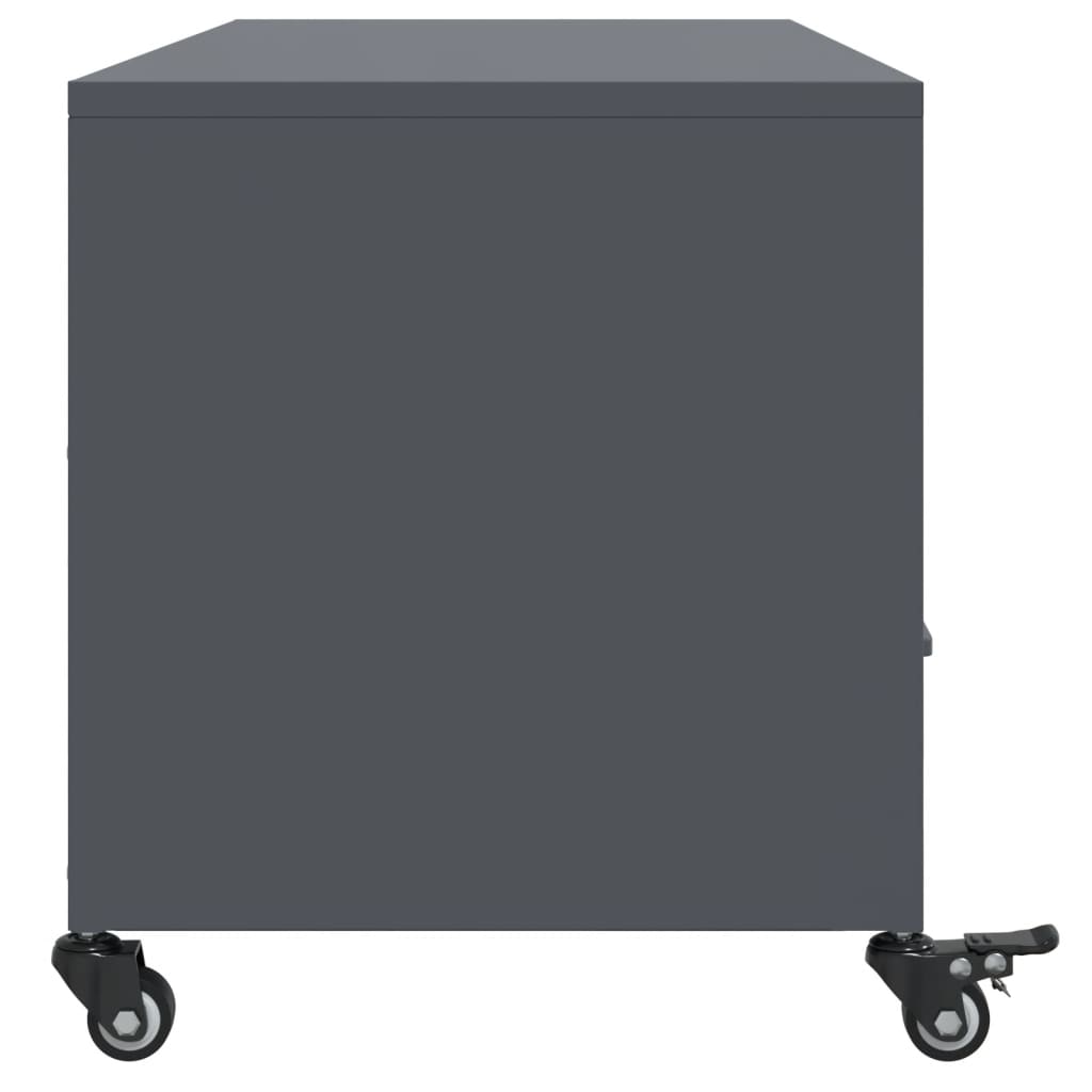 TV Cabinet Anthracite 100.5x39x43.5 cm Steel