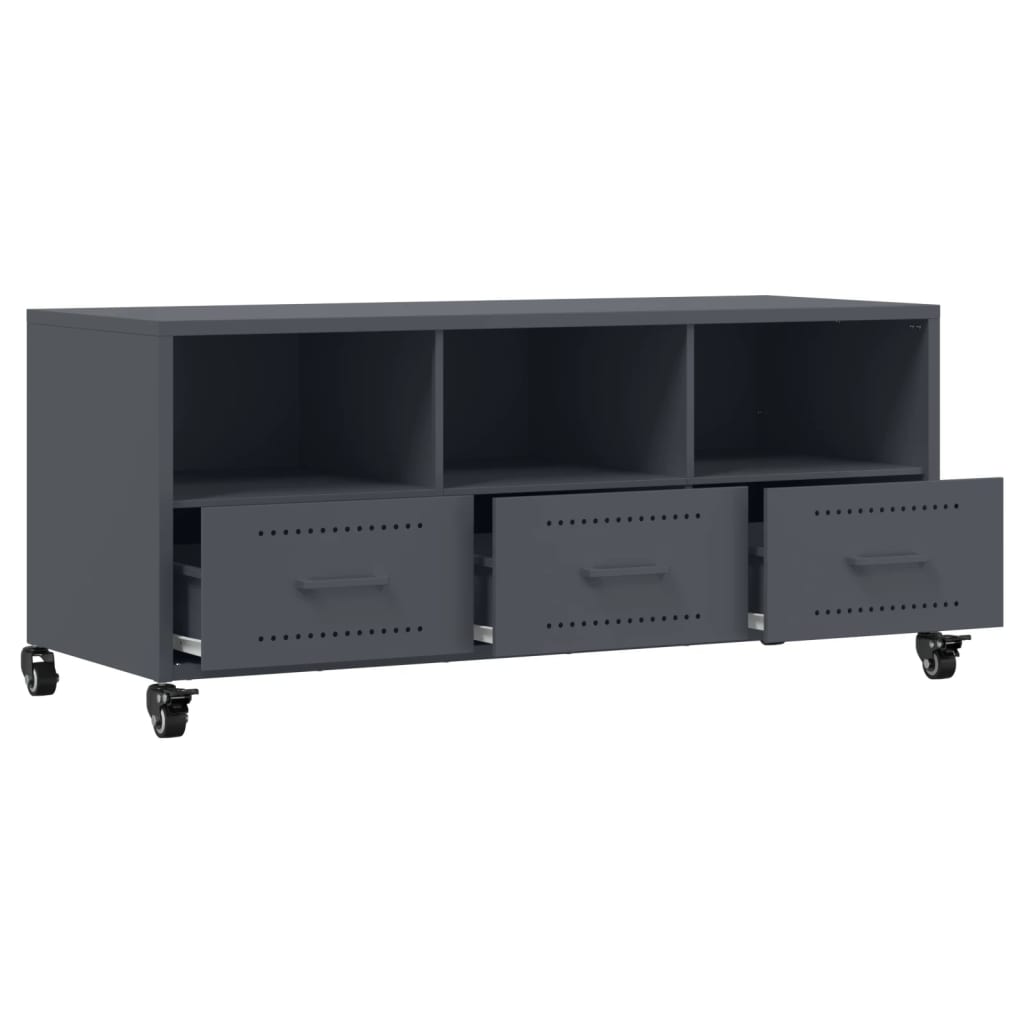 TV Cabinet Anthracite 100.5x39x43.5 cm Steel