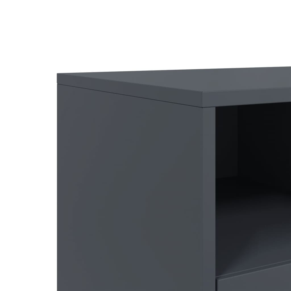 TV Cabinet Anthracite 100.5x39x43.5 cm Steel