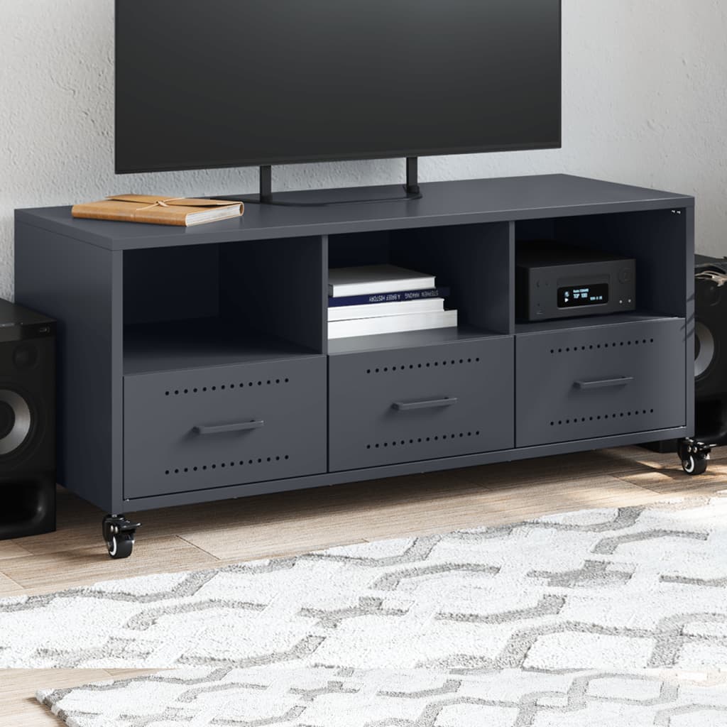 TV Cabinet Anthracite 100.5x39x43.5 cm Steel