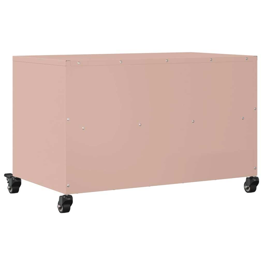 TV Cabinet Pink 68x39x43.5 cm Steel