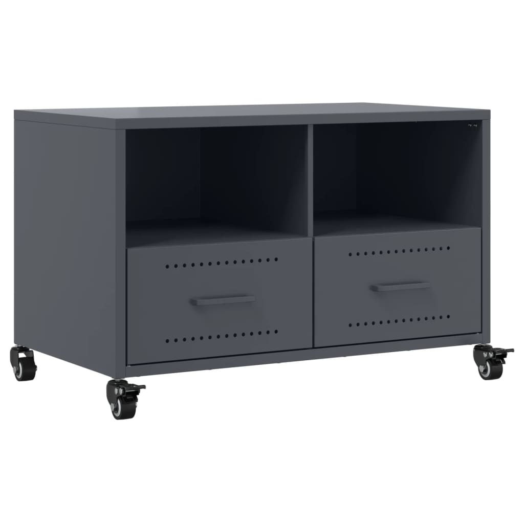 TV Cabinet Anthracite 68x39x43.5 cm Steel