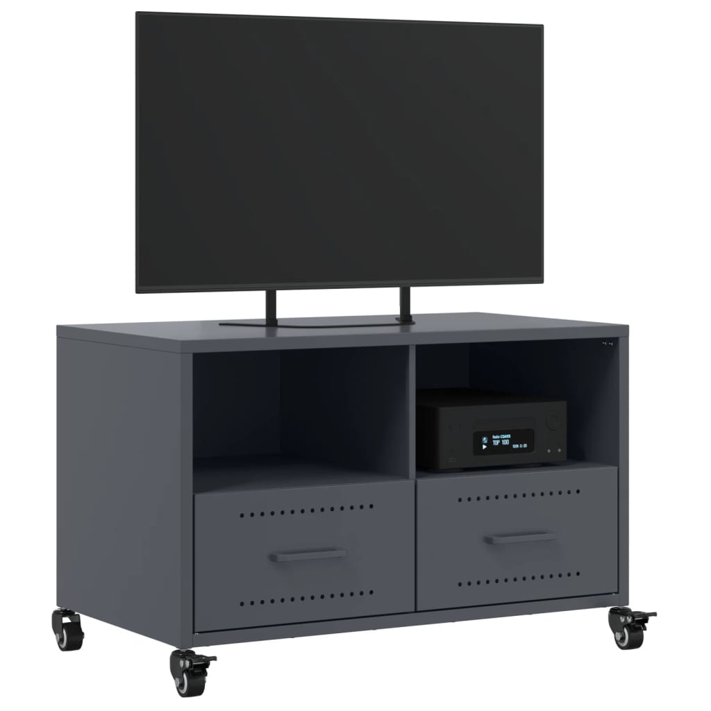 TV Cabinet Anthracite 68x39x43.5 cm Steel