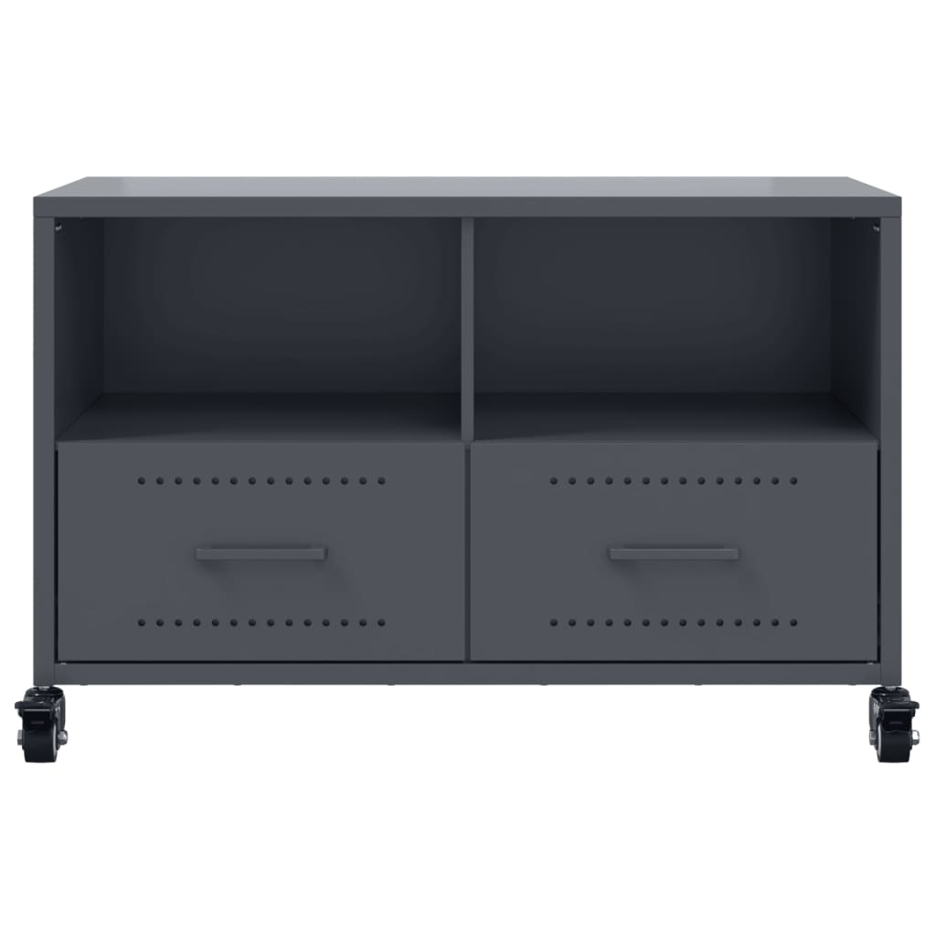 TV Cabinet Anthracite 68x39x43.5 cm Steel