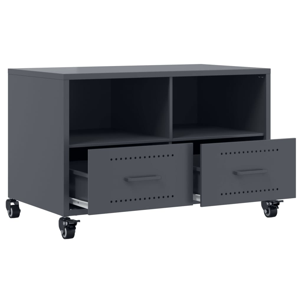 TV Cabinet Anthracite 68x39x43.5 cm Steel