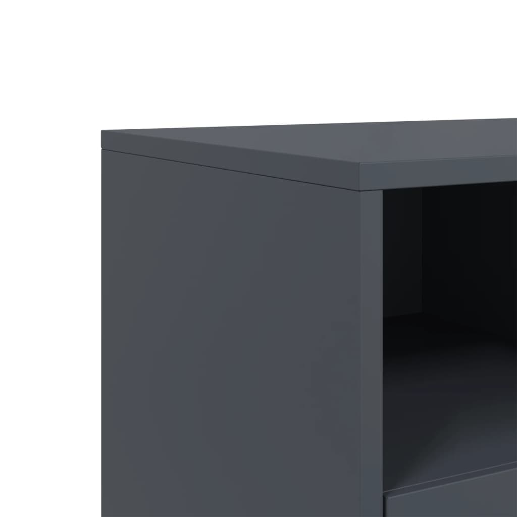 TV Cabinet Anthracite 68x39x43.5 cm Steel