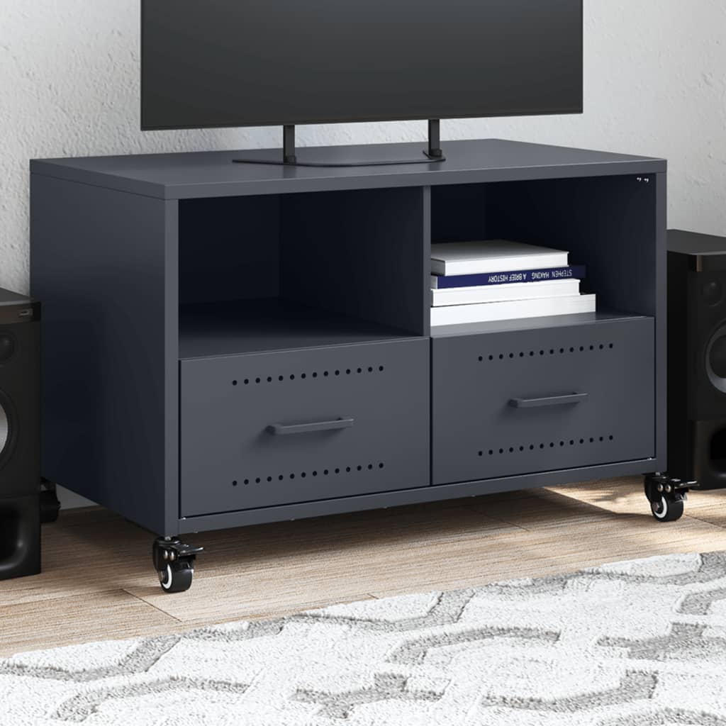 TV Cabinet Anthracite 68x39x43.5 cm Steel