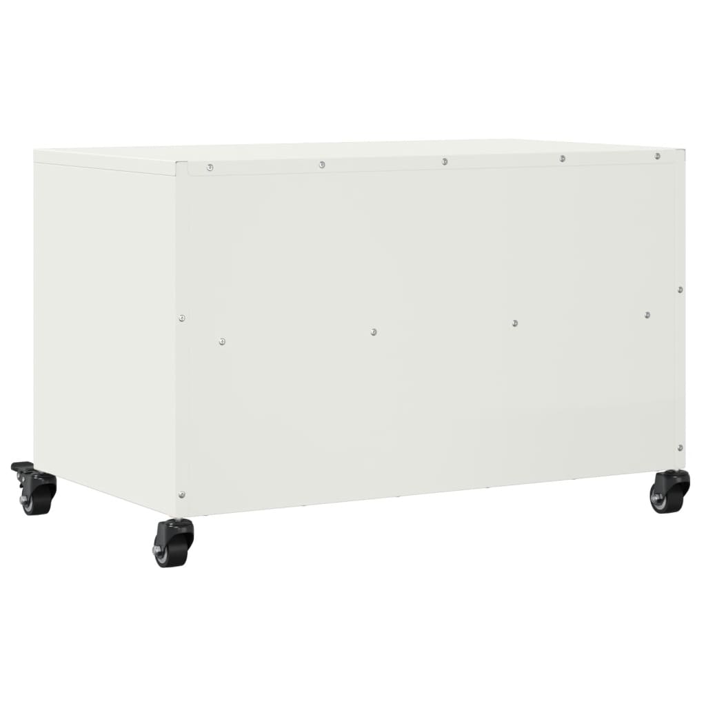 TV Cabinet White 68x39x43.5 cm Steel