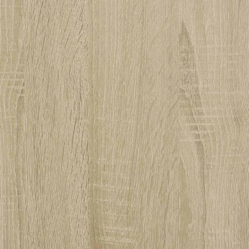 Sonoma Oak Bedside Cabinets Set, 2 pcs, 40x40x55 cm, Engineered Wood