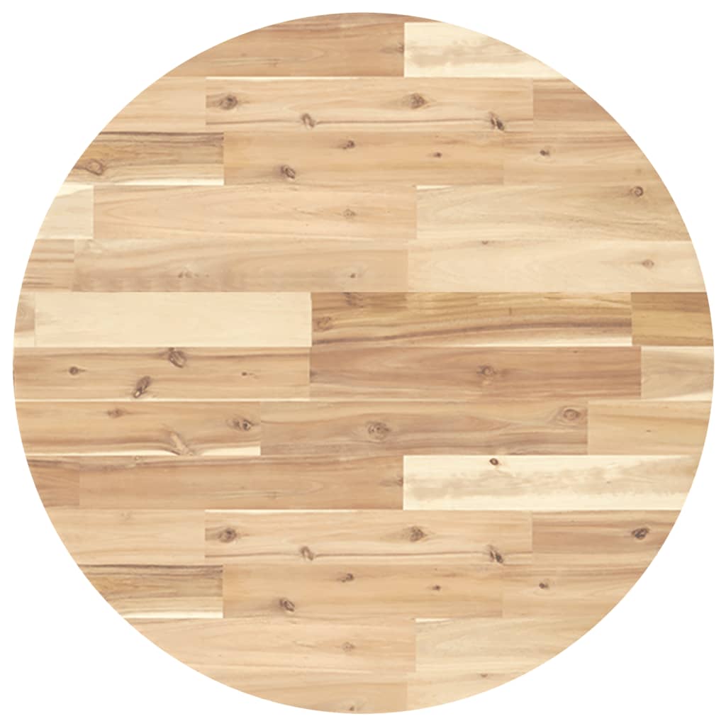 Round Acacia Wood Table Top Ø70cm – Durable & Stylish