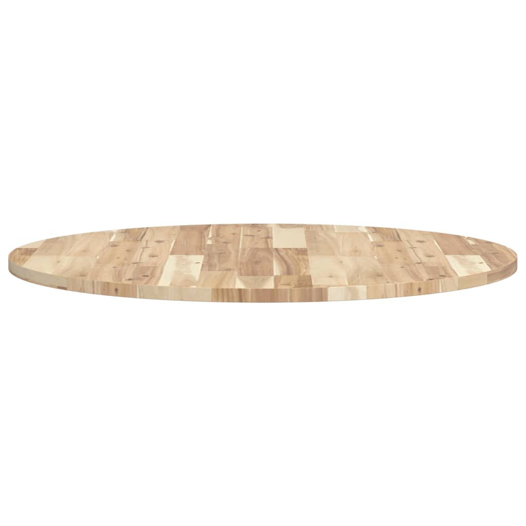 Round Ø80cm Acacia Wood Table Top - Solid, Durable & Stylish