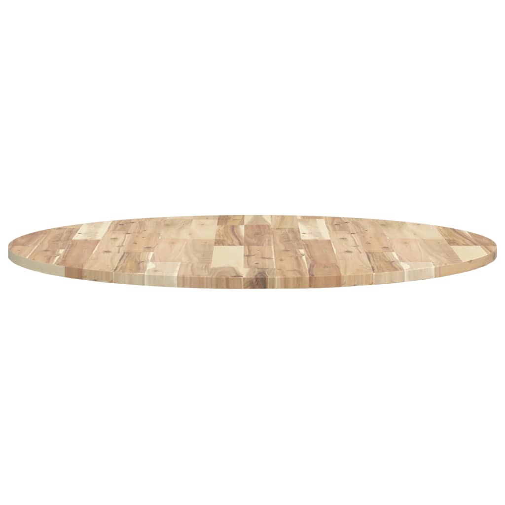 Solid Wood Acacia Round Table Top Ø90x2 cm – Stylish & Durable