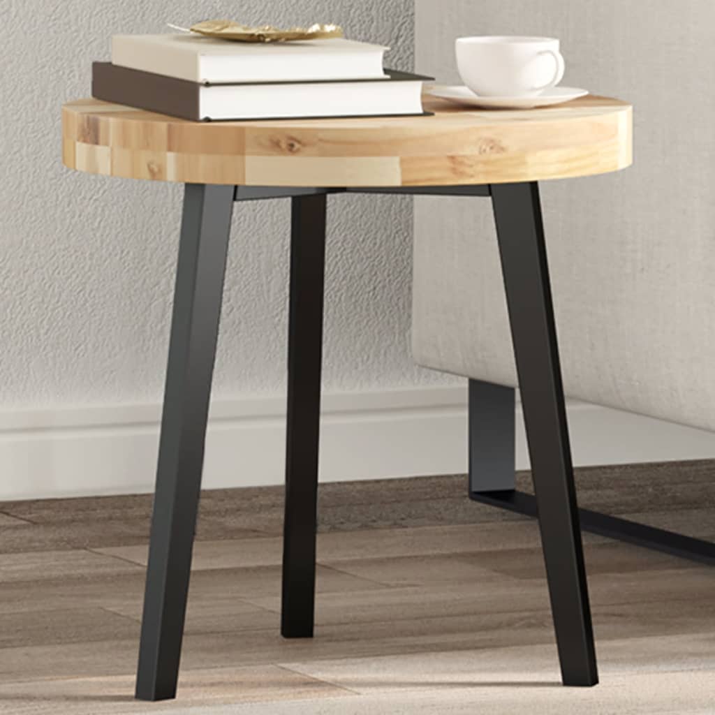 Acacia Solid Wood Table Top Round Ø40x4 cm - Natural Finish