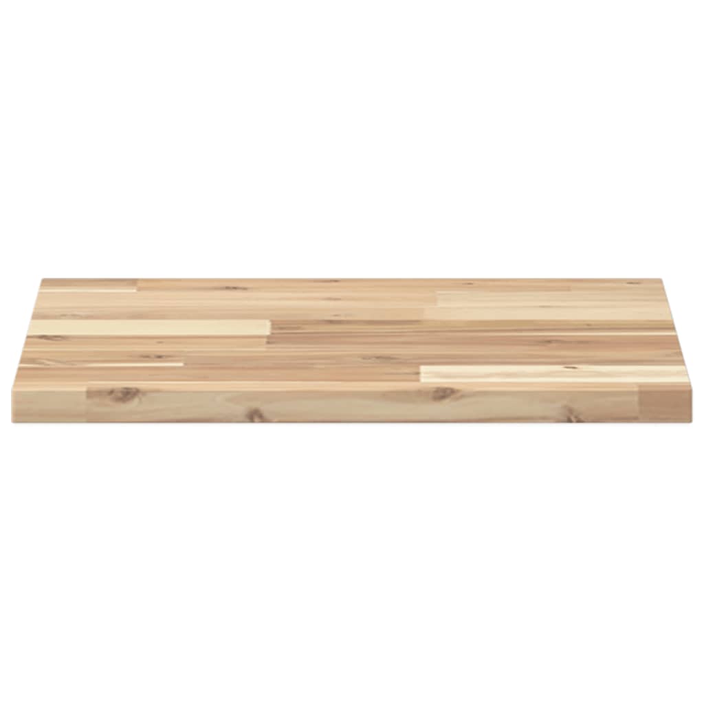 Solid Acacia Wood Table Top 40x40x2 cm - Square Design